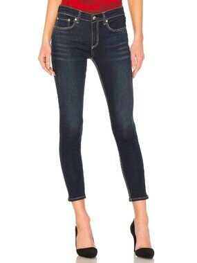 NWT rag & bone Cate Mid-Rise Ankle Skinny in Carmen Stretch Jeans 28